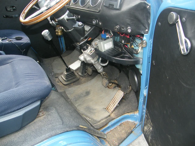 VW BAY WINDOW Power steering conversion kit Type 2 Camper late Bus T2 ...