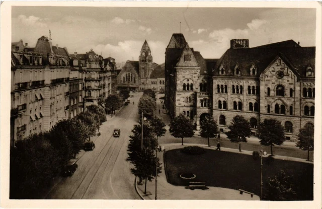 CPA AK METZ - Hauptpost und Bahnhof (455275)