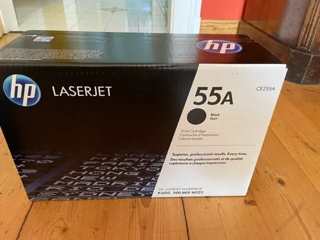 hp Laserjet 55A CE255A Black Noir *NEU*