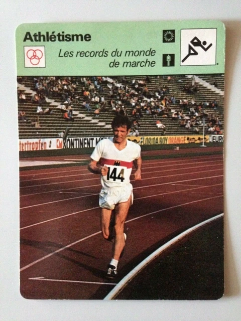 Carte De Collection Éditions Rencontre 1978 - Athlétisme : Maryvonne Dupureur - Vintage Française