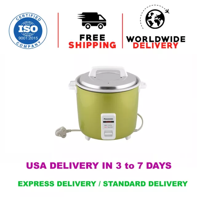Panasonic SR-WA22H (E) Automatic Rice Cooker, Apple Green, 2.2 Liters C8235