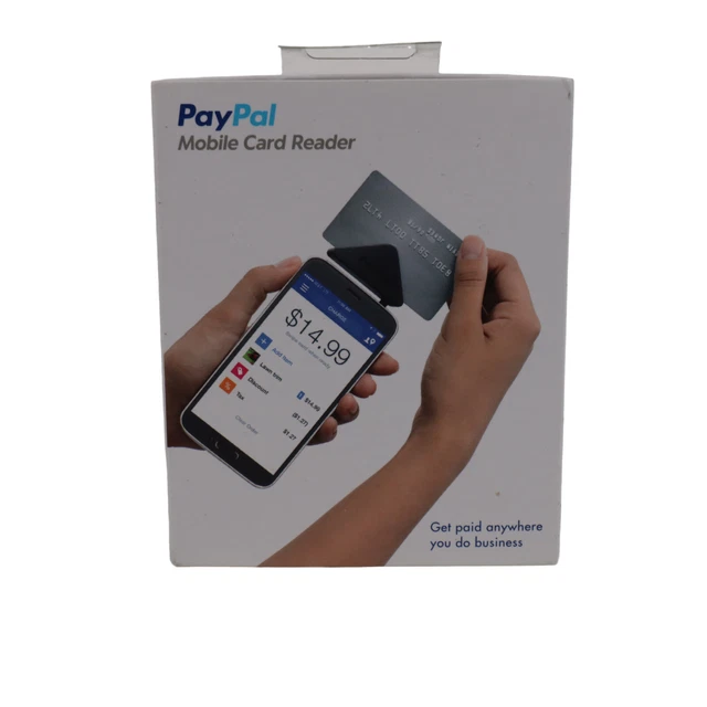 PAYPAL MOBILE CREDIT Card Reader Swiper iPhone Android Headphone Jack