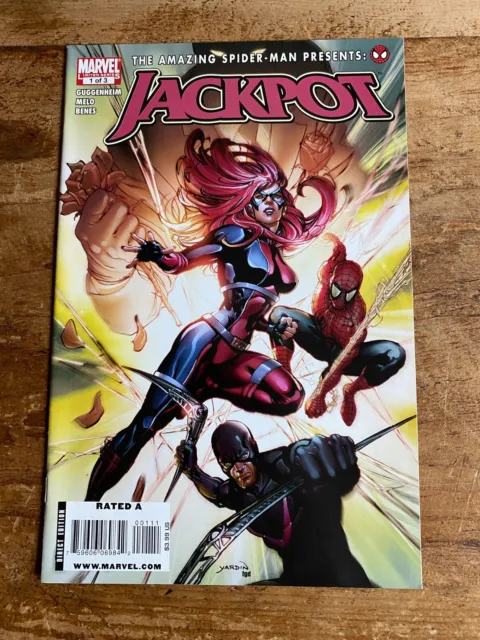 Amazing Spider-Man Presents Jackpot #1 Jackpot Solo Limited Series 2010 Marvel 3