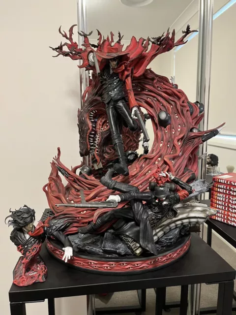 Figurama Hellsing Alucard 1/4 Scale Anime Manga Resin Statue NT SIDESHOW TSUME