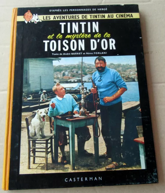 Tintin Herge Le Mystere De La Toison D'or Album Du Film 1962 Tbe