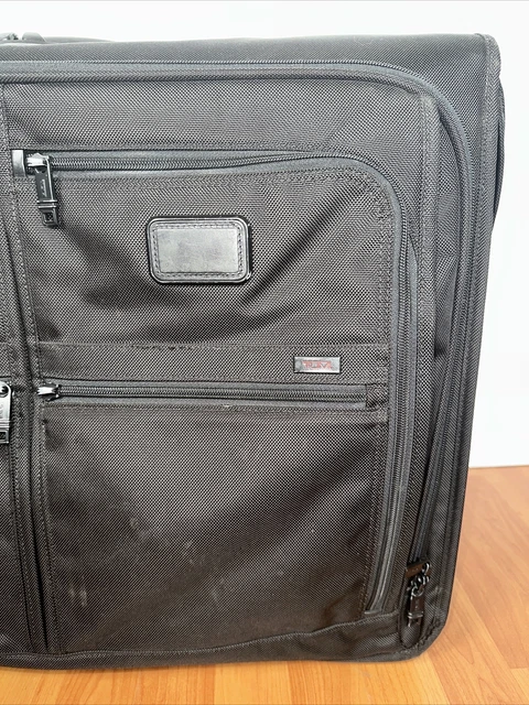 Tumi Alpha II Medium Trip 2 Wheeled Black Garment Bag 022035D2 Luggage 2