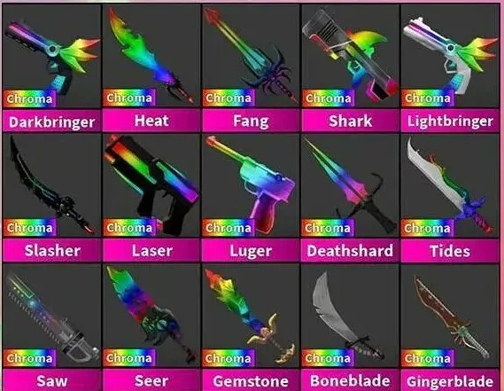 Mm2 Godly Knives Values FOR SALE! - PicClick UK