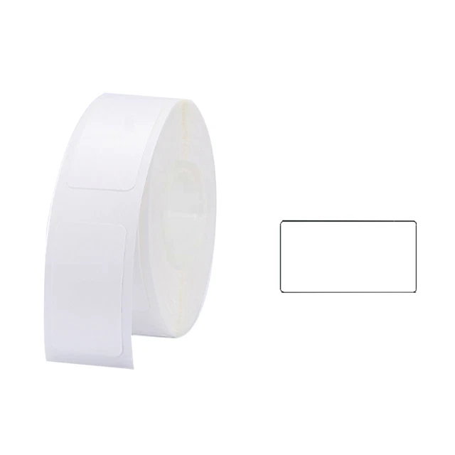 10 Rouleaux 6000 Pièces Étiquettes Papier Pour Pistolet à Prix MX-5500 - Étiquettes Double Lignes Rouges