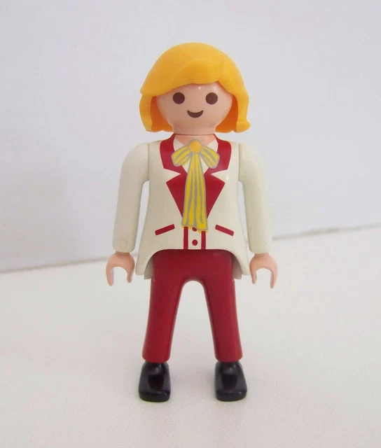 Badge Playmobil Pilote D'aéroport - Pièce Détachée 5216 à Fixer Sur Vêtements - Occasion