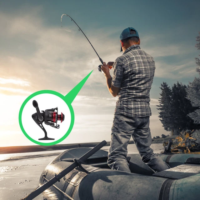 Enrouleur de ligne de pêche en plastique durable, bobine, porte-roue