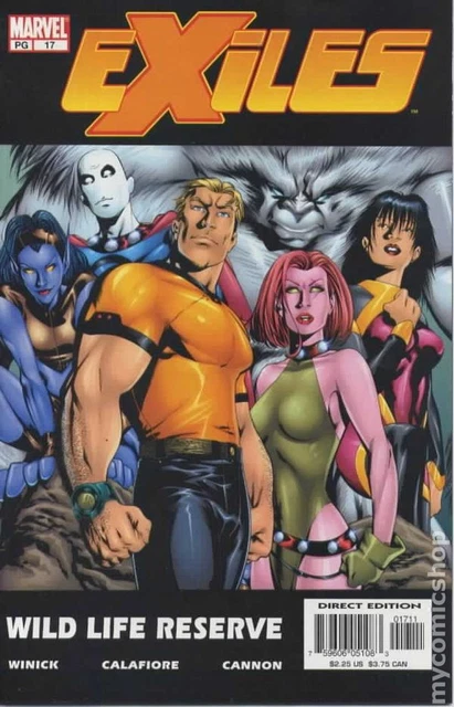 Exiles #17 VF 2002 Stock Image