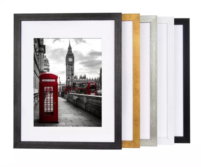 Photo Frame White Black Gold Grey Picture Frame Poster Frames A4 A5 Many Sizes