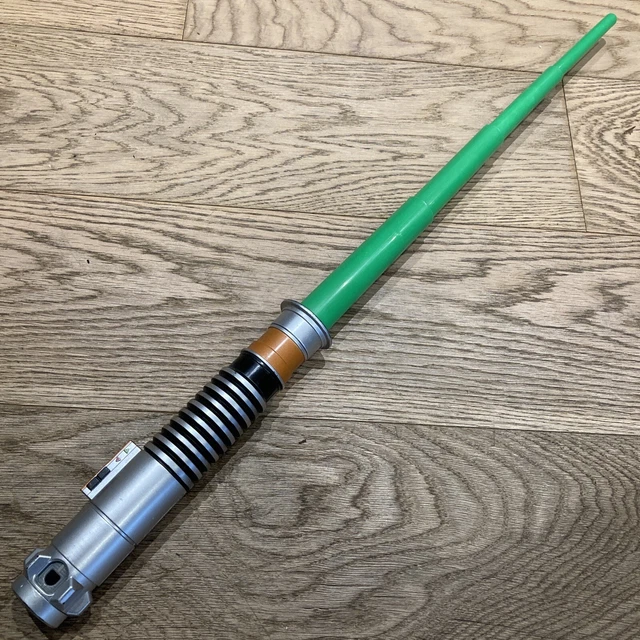 STAR WARS LIGHTSABER : HASBRO 2015 GREEN LUKE SKYWALKER Bladebuilders ROTJ-