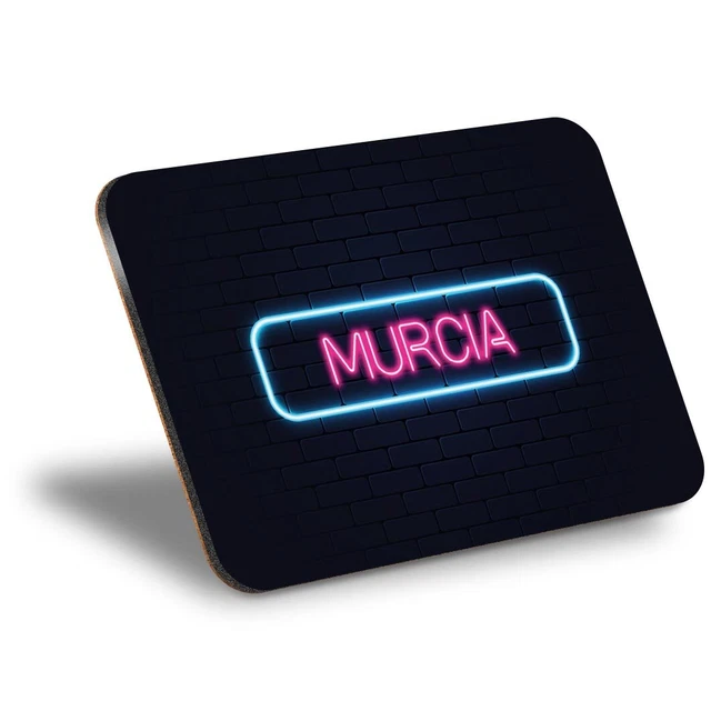 Placemat Neon Sign Design Murcia City Spain #350057