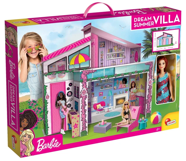BARBIE DOLLS HOUSE Make Your Own Malibu Summer Villa Doll Included For