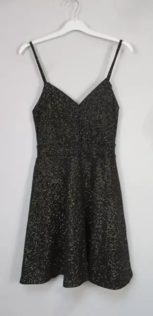 Lipsy glitter cami skater dress sale