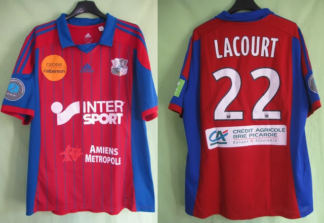 Maillot Gardien ASC Amiens Vintage, Landry Bonnefoi, Kappa, Ligue 2, Taille XL, Porté