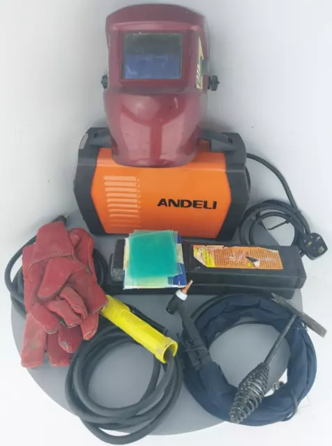 (Pa2) ANDELI - 200 Amp - TIG & ARC DC Inverter Welding Machine + Accessories