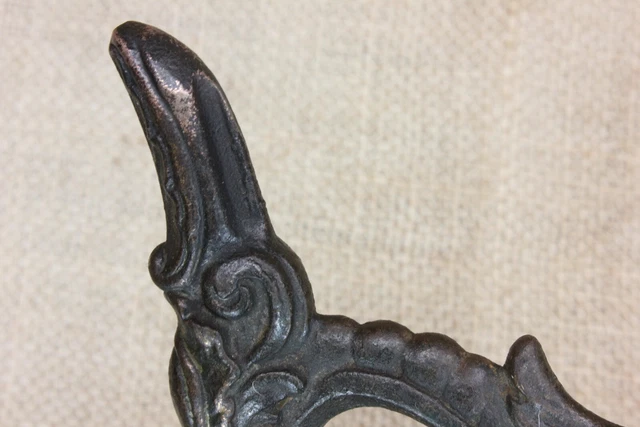 Coat Hook Clothes Tree Bath Robe Hanger Mirror Old 1900’s Rustic Copper Vintage 5