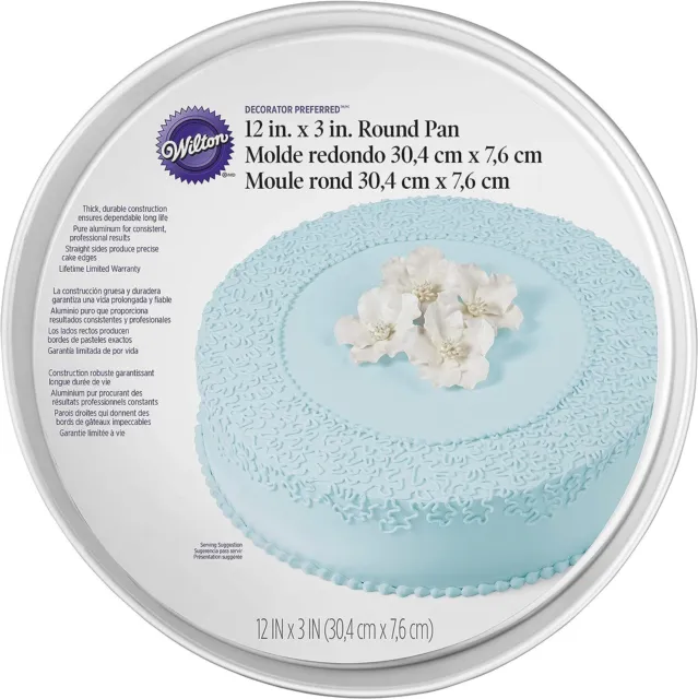 Wilton Decorator Preferred Cake Pans 2/Pkg-Round 6x2