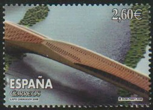 Espagne 2008 Edifil 4423C Stamp ** Expo Zaragoza Image Model Water Festival