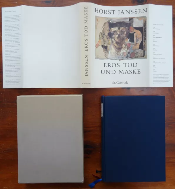 Horst Janssen     " Eros, Tod & Maske "     Werkverzeichnis     Band 3