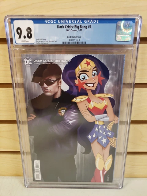Dark Crisis Big Bang #1 DC Nathan Szerdy Variant Cover CGC 9.8