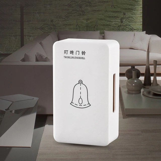 Campanello di sicurezza bianco 220 V corrente alternata casa controllo accessi