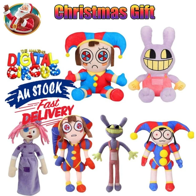 THE AMAZING DIGITAL Circus Plush,Pomni and Jax Plushies Toy for Kids