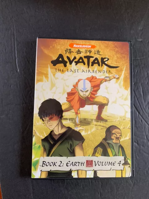 Avatar: The Last Airbender - Book 2: Earth - Vol. 4 (DVD, 2007) Nickelodeon