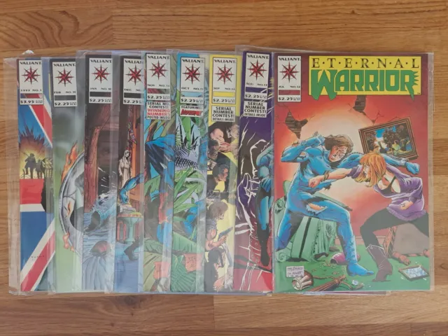Valiant Comics Eternal Warrior  1992 Vol 1 -  12 13 14 15 16 17 18 19 + Yearbook