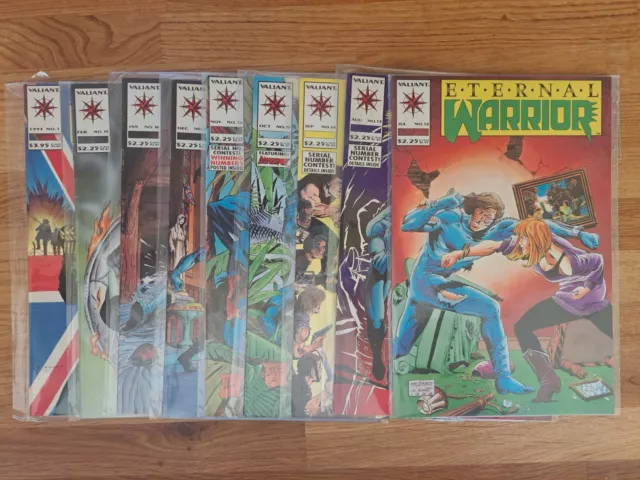 Valiant Comics Eternal Warrior  1992 Vol 1 -  12 13 14 15 16 17 18 19 + Yearbook