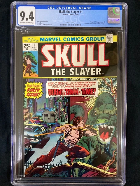 SKULL THE SLAYER #1 CGC 9.4 NM • 1st Appearance -- Bronze Age Marvel Era (1975)