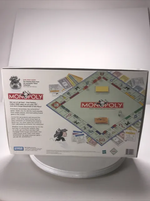 1985 Parker Brothers Monopoly Board Game 0009 Complete. Retired Pieces