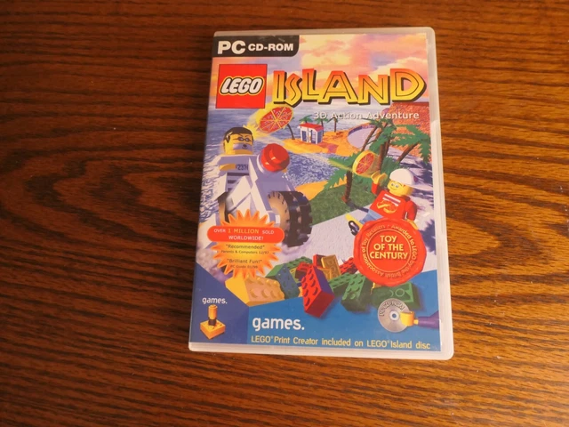 LEGO ISLAND PC Game (1997) /w LEGO Print Creator PC CD-ROM £12.92 ...