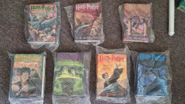 US Harry Potter First Issue Book Set (Some Are First Print)