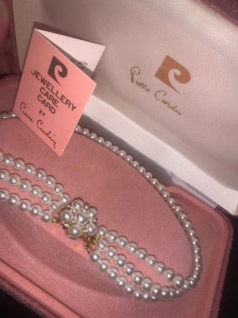 Pierre cardin store pearl necklace