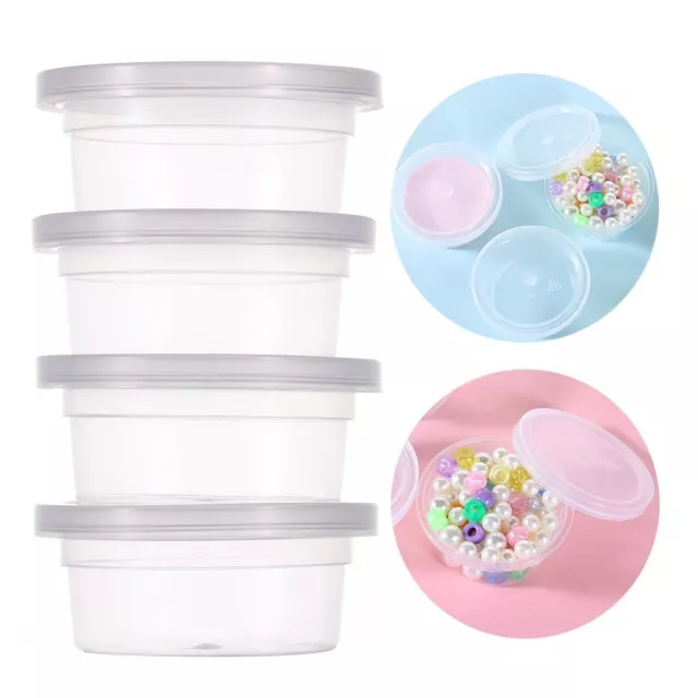 Small Organization Plastic Bin Clay Storage Ball Cup Foam Container With Lids