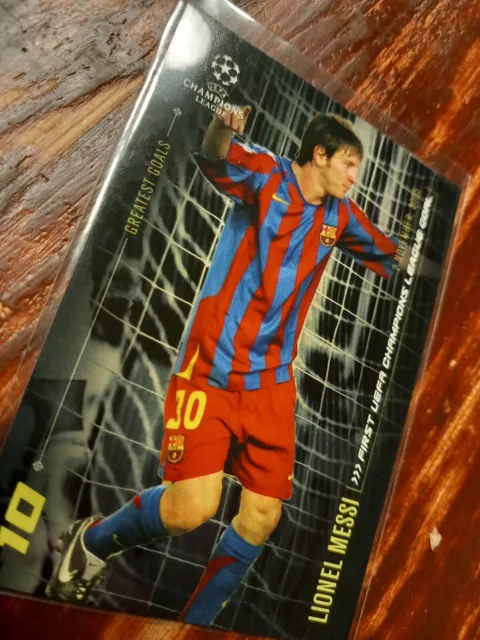 Lionel Messi Topps Champions League Greatest Moments/Goals