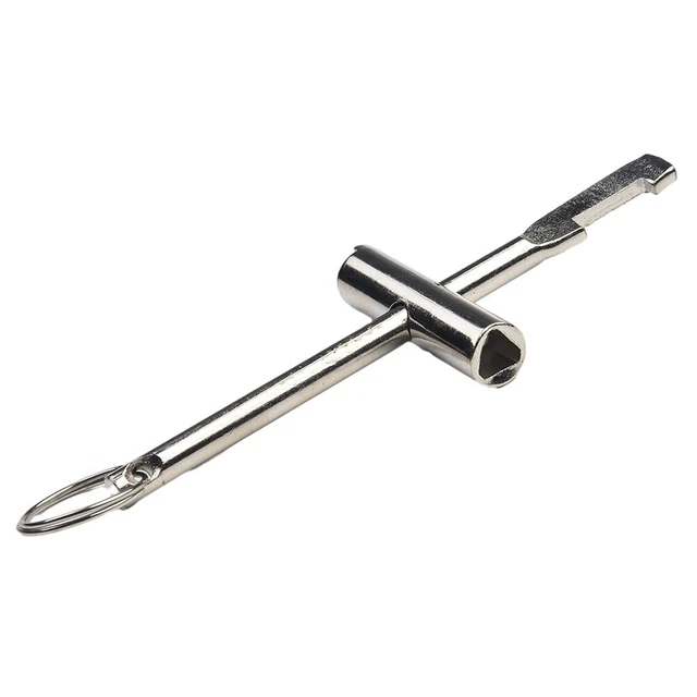 Clé De Vanne D'eau 28 Pouces En Acier - Pour Compteur D'eau - Outil De Plomberie Robuste