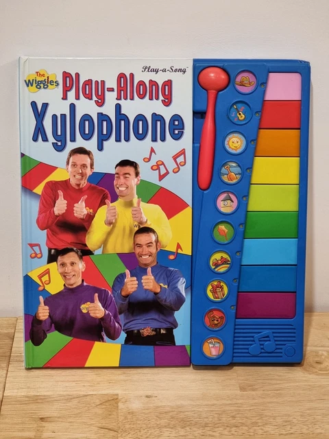 THE WIGGLES PLAY-ALONG Xylophone Board Book 2006 WORKING £92.87 ...