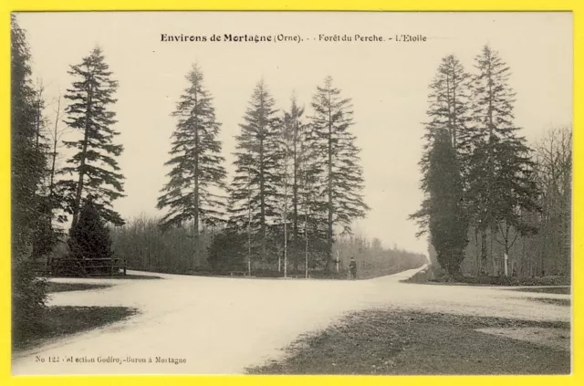 cpa Normandie 61 - Environs de MORTAGNE au PERCHE Forêt Carrefour L' ÉTOILE