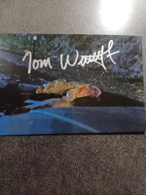 TOM WRIGHT Hand Signed Autograph 4X6 PHOTO -CREEPSHOW 2 -ACTOR