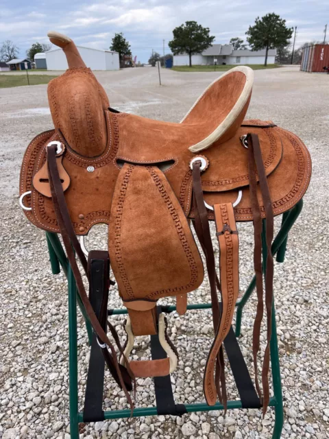 Youth Kids Western Horse Ranch Saddle Double Skirt 10" 12" 13"