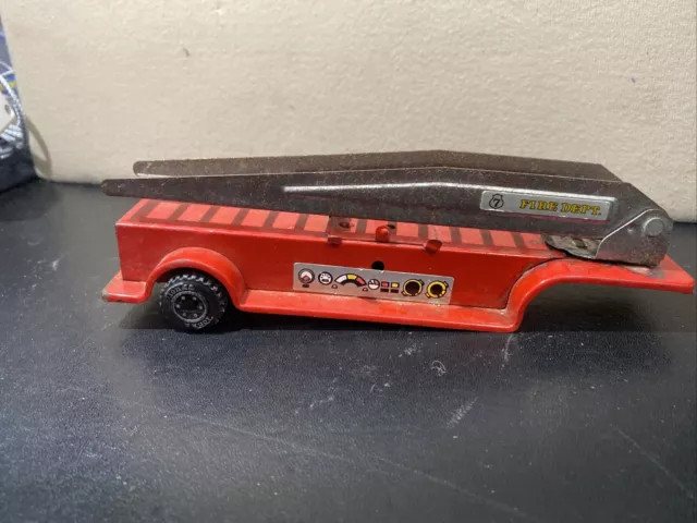 Vintage Tonka Toy Fire Engine Fire Dept 7 Old Dept Ladder To Truck Only Bin U