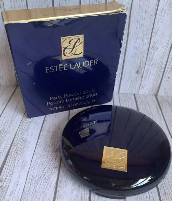 Estée Lauder PARTY POWDER 2000 LIMITED EDITION Blush 14.4g DISCONTINUED EX RARE 2