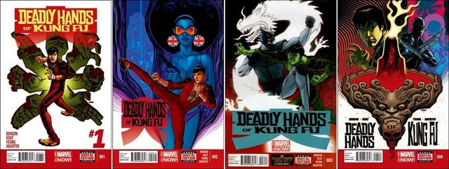 Deadly Hands Of Kung Fu #1 2 3 4 Complete 2014 Set Marvel Nm Comic Books 1-4