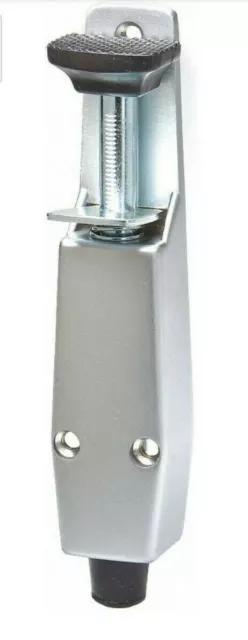 Kaba Ilco Il-PDDH-26D Plunger Door Holder Silver 7-3/4inH x 1-5/8inW SHIPS FREE