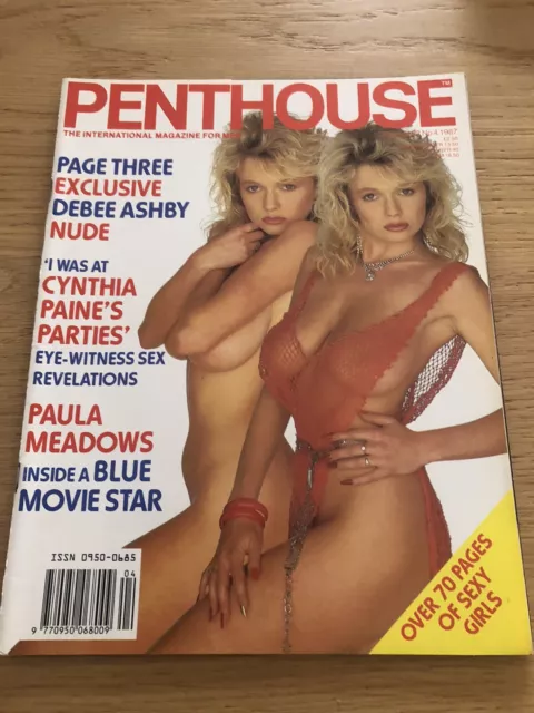 Penthouse Magazine Volume 22 No 4 - April 1987 - Debbie Ashby