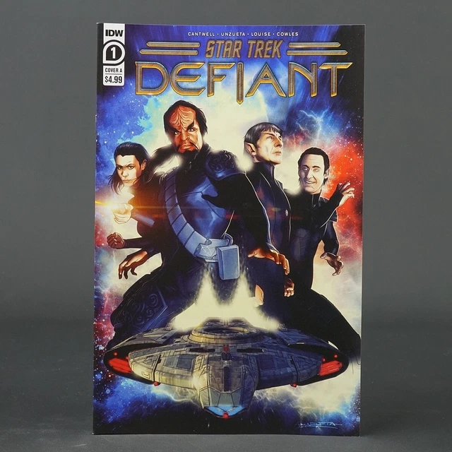 STAR TREK DEFIANT #1 Cvr A IDW Comics 2023 DEC221417 1A (CA) Unzueta (W)Cantwell